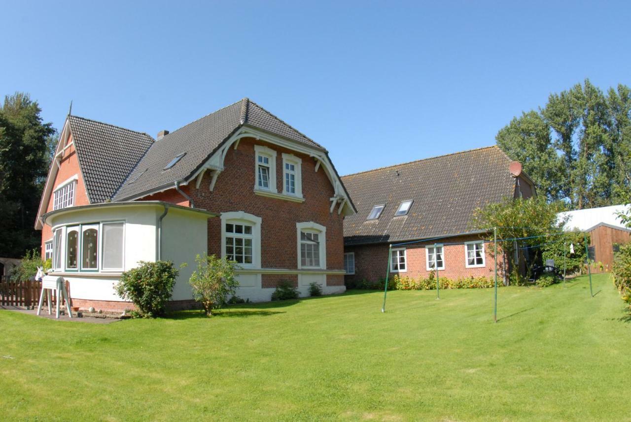 Appartamento Hof Olde Warft Oldenswort Esterno foto